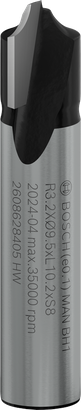 Fréza na lícování Bosch PRO R 3,2 x 9,5 stopka 8 mm.