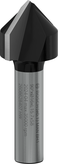 Fréza Bosch PRO V-Groove 90° 16 mm pro přesné drážkování.