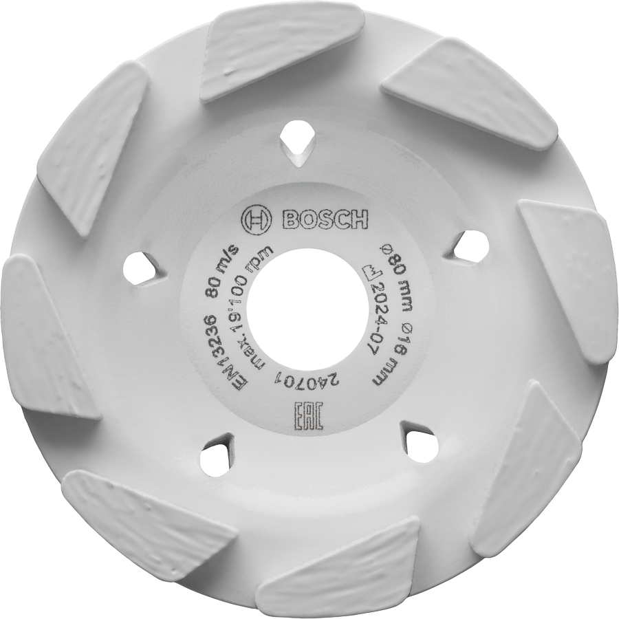 Brusný kotouč Bosch Multi Material Segmentovaný 80 mm.