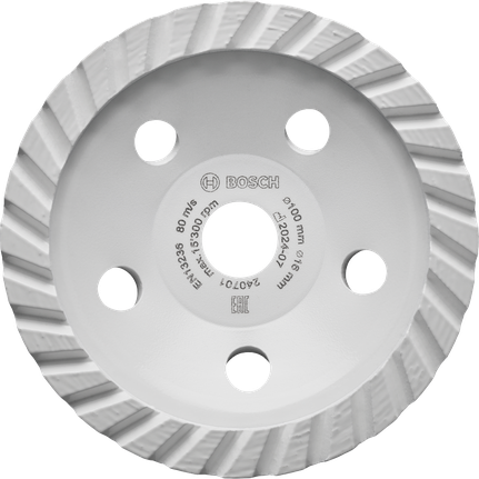 Diamantový brusný kotouč Bosch Multi Material Turbo 100 mm.
