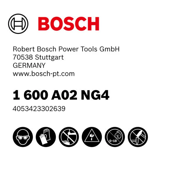 Štítek kombinované sady pro elektrikáře Bosch .