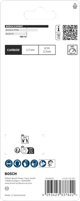 Pilový list do přímočaré pily Bosch T301CHM 117 mm 3dílná sada.