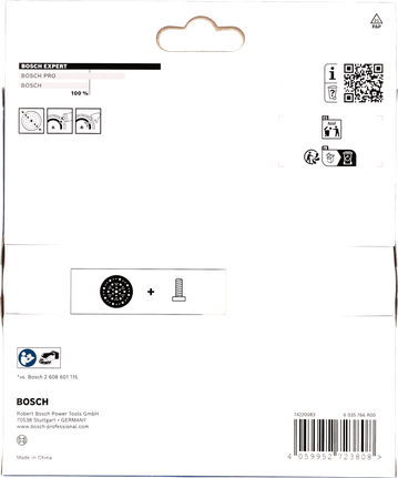 Brusný talíř Bosch EXPERT s více otvory 150 mm.