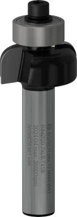 Fréza Bosch PRO Cove R4 se stopkou 8 mm pro hladké hrany.