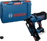Akumulátorová hřebíkovačka Bosch s přepravním kufříkem.