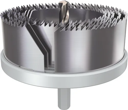 Sada děrových pil Bosch na dřevo a sádrokarton 68–100 mm.