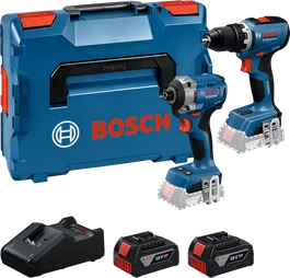 Sada nářadí Bosch 18V 2 GSR a GDR Combo s kufrem.