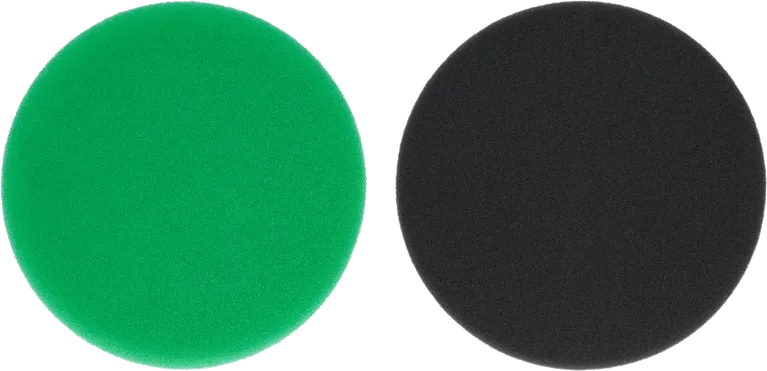 Sada lešticích houbiček Bosch 125 mm pro konečnou úpravu a broušení.