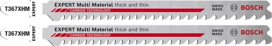 Pilový plátek pro přímočaré pily EXPERT Multi Material thick and thin T367XHM