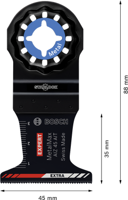 Ponorný řezací kotouč Bosch EXPERT AIZ 45 AIT MetalMax, karbid.