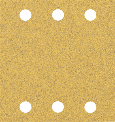 Brusný papír Bosch EXPERT C470, 115x107 mm, 6 otvorů.