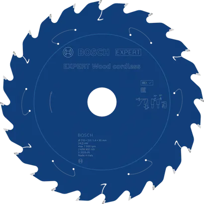 Akumulátorový kotouč do okružní pily Bosch EXPERT Wood, 24 zubů.