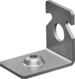 Kovový stropní závěs Bosch PRO FMH pro bezpečné upevnění.