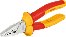 Krimpovací kleště Bosch VDE 180 mm s izolovanými rukojeťmi.