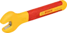 Klíč Bosch VDE 8 mm s otevřeným koncem a izolací.