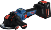 Úhlová bruska Bosch EXWX18V-15PS s 18V baterií.