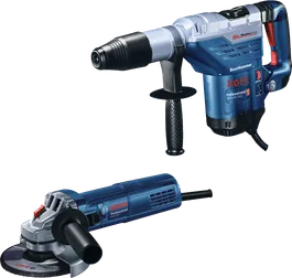 Dvě elektrické nářadí Bosch .