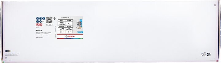 Lamelový kotouč Bosch X451 115 mm G40, krabička, 60 kusů.