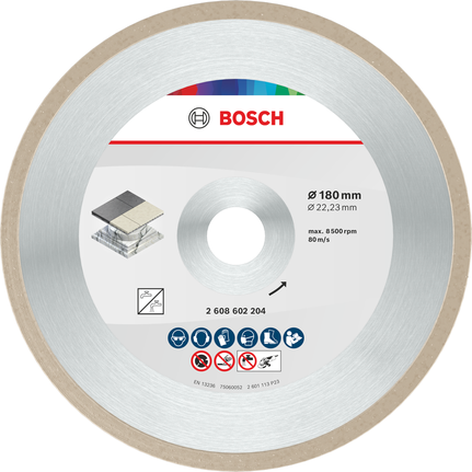 Řezný kotouč Bosch na keramiku 180 mm na dlaždice.