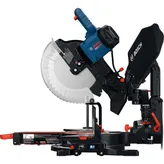 Pokosová pila Bosch EXCM341-305GD s prachovým sáčkem.