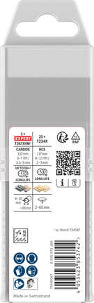Sada pilových plátků Bosch EXPERT Multi Material T367XHM a T234X.