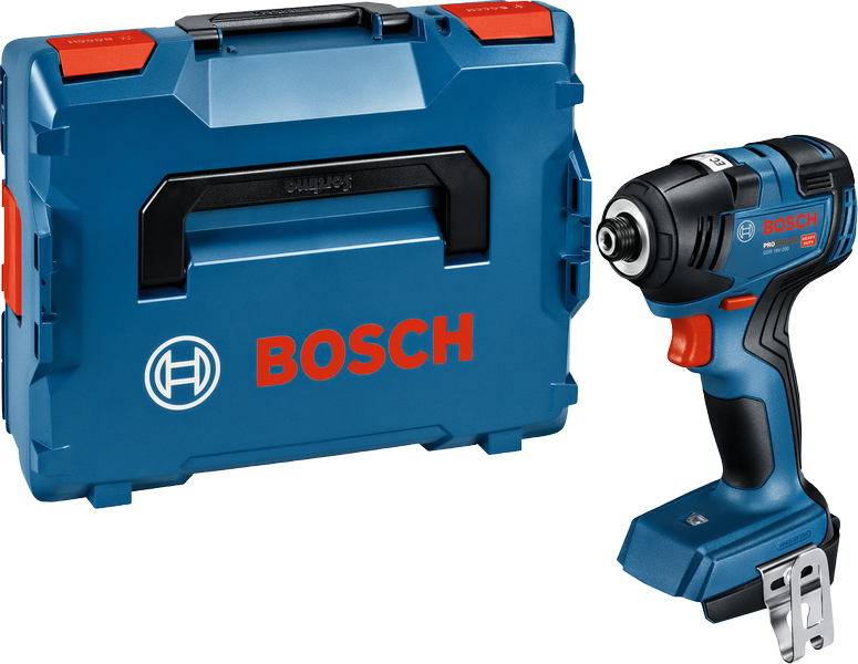 Akumulátorový rázový utahovák Bosch GDR 18V-200 s kufrem.