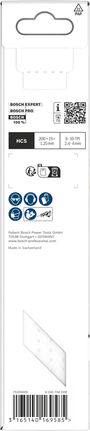 Sada pilových plátků Bosch Wood Clean S2345X, 200 mm HCS.