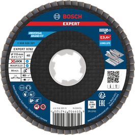 Lamelový kotouč Bosch EXPERT X782 115 mm G40 X-LOCK na kov.