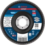 Lamelový kotouč Bosch EXPERT X782 125 mm G40 pro povrchovou úpravu kovů.