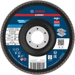 Lamelový kotouč Bosch EXPERT X782 125 mm G120 pro broušení kovů s dlouhou životností.