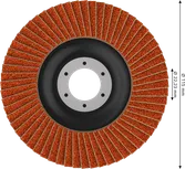 Lamelový kotouč Bosch EXPERT X782 115 mm G40 pro broušení.