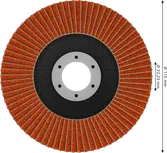 Lamelový kotouč Bosch EXPERT X782, úhlový, 115 mm, G120.