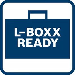 L-BOXX ready Obsahuje vložku pro snadnou integraci do systému Bosch Mobility System