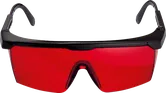 Laserové brýle Bosch s červeně tónovanými skly.