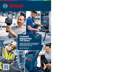 Několik pracovníků používá nářadí Bosch Professional v různých situacích.