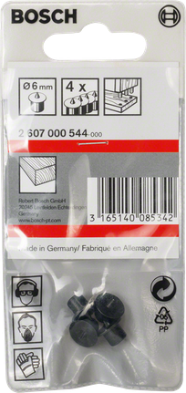 Bosch 4-teiliger 6 mm Dübelpositionierer-Satz.