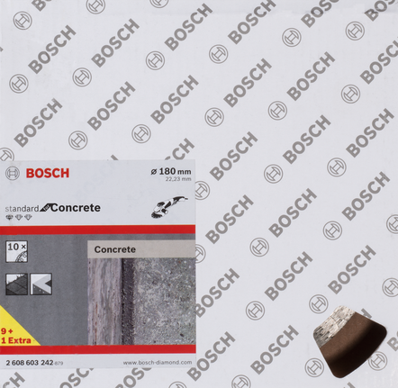 for - Standard Concrete Diamanttrennscheibe Bosch Professional