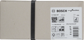Bosch S 1022 HF Säbelsägeblätter für Holz und Metall, Packung.