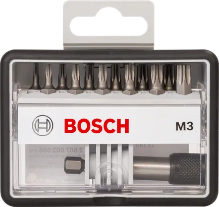Bosch Robust Line 12+1 Schrauberbit-Set.