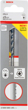 Bosch CYL-5 Betonbohrer 5 mm für schnelles Bohren.