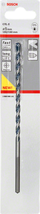 Bosch CYL-5 5mm Betonbohrer für lange Lebensdauer.