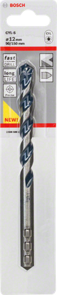 Bosch CYL-5 Betonbohrer 12 mm für lange Lebensdauer.