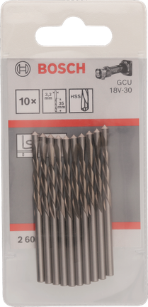 Bosch Guide-Point Trockenbau-Schneidbohrer 3,2 mm Packung.