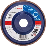 Bosch Fächerscheibe X551 Expert für Metall 125 mm Körnung 80.