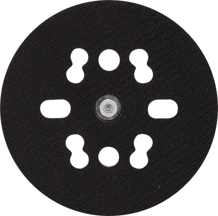 Bosch mittelharter 150mm Schleifteller mit 8 Löchern.
