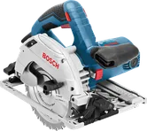 Handkreissäge GKS 55+ GCE von Bosch zum Holzschneiden.