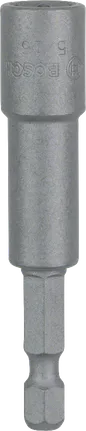 Bosch Steckschlüssel 65 mm mit 1/4 Zoll Sechskantschaft.