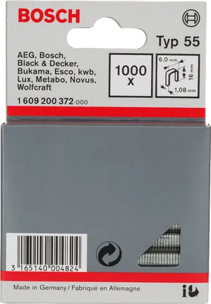 Bosch Schmalrückenklammer 16mm Typ 55.