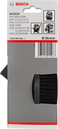 Bosch 35 mm kleines Rundbürstenzubehör.