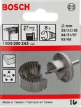 Bosch 8-teiliges Lochschneider-Set 25–68 mm.